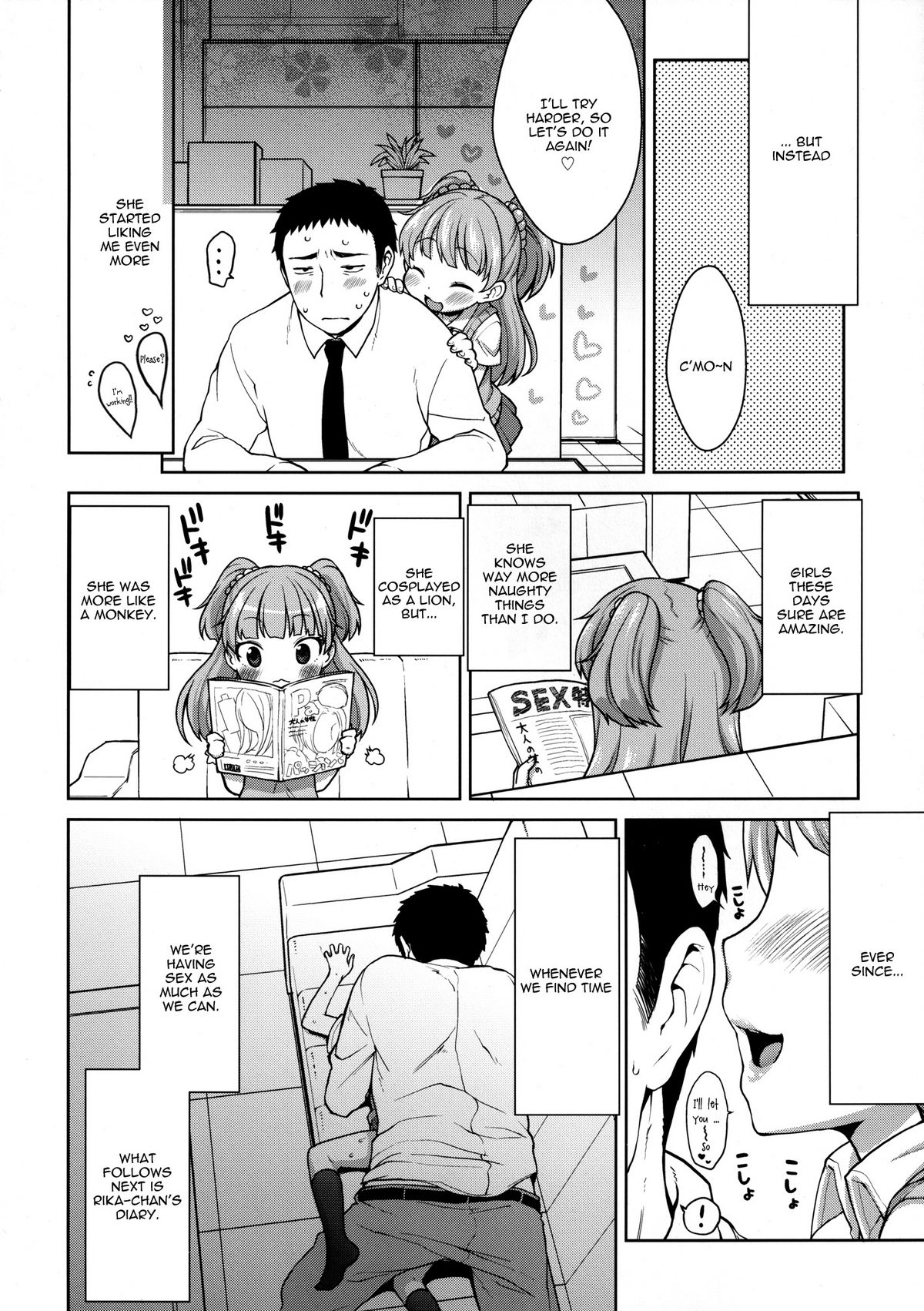 Rika-chan Kawaii   =TV= page 3 full