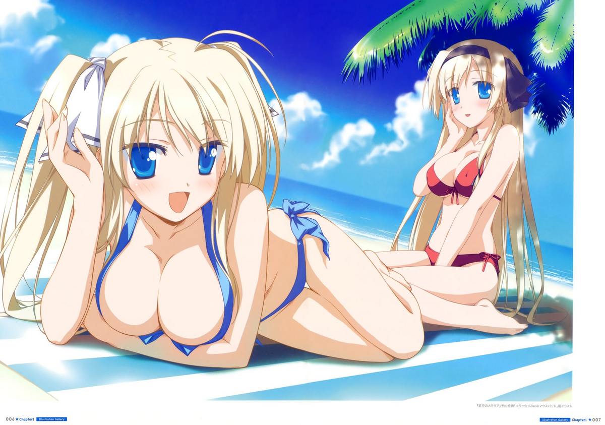 Shida Kazuhiro Artworks - Hoshizora no Memoria with Eternal Heart page 6 full