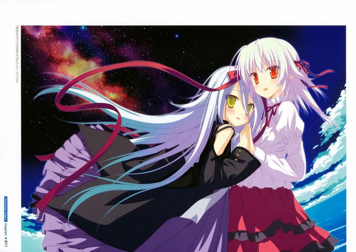 Shida Kazuhiro Artworks - Hoshizora no Memoria with Eternal Heart page 9 full