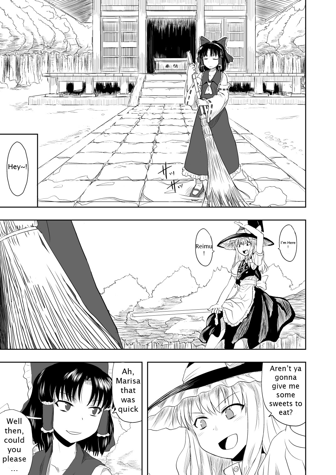 Touhou no Kichiku Miko - Marisa Hen page 2 full