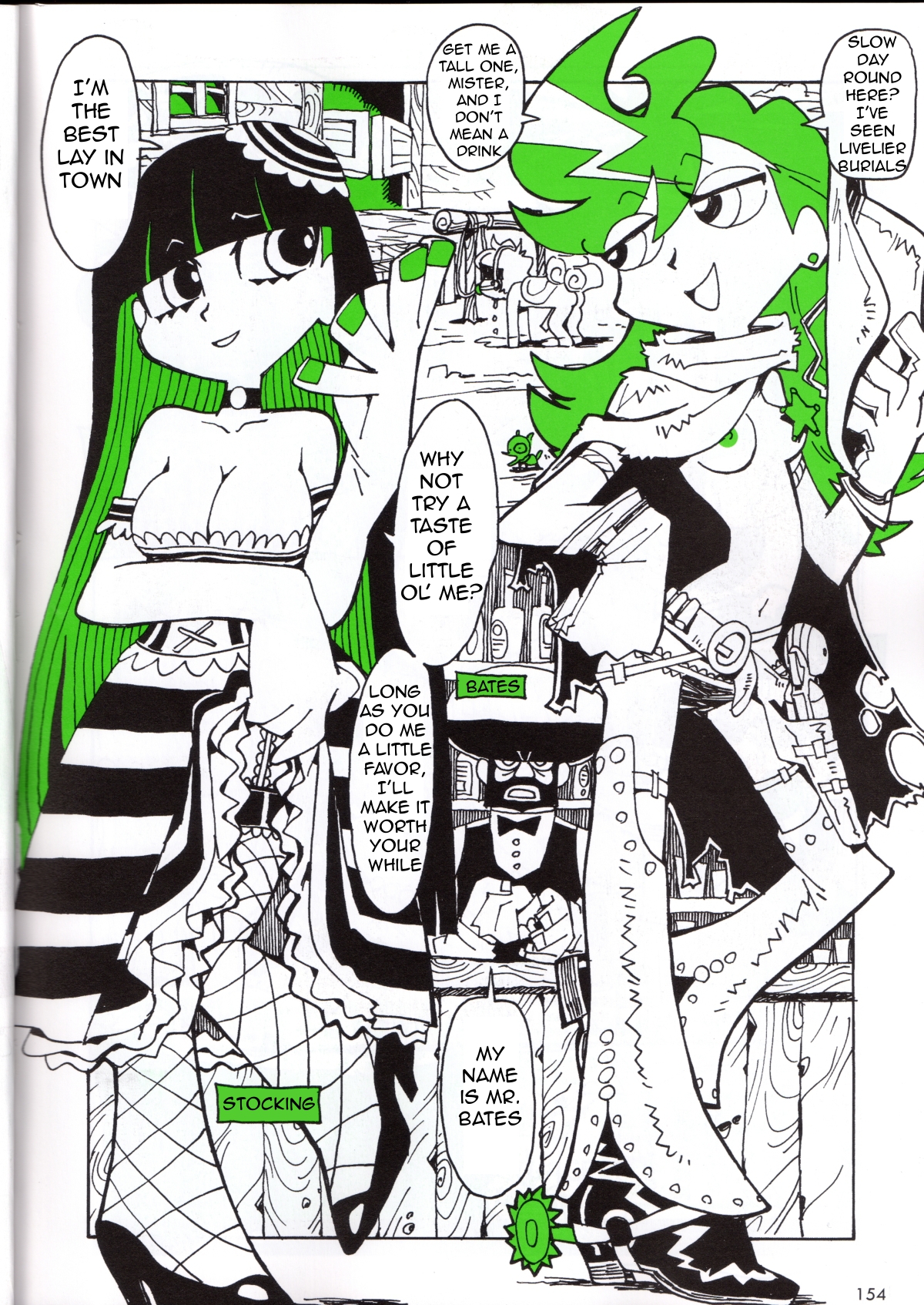 Panty and Stocking in Wild Bitch page 2 full