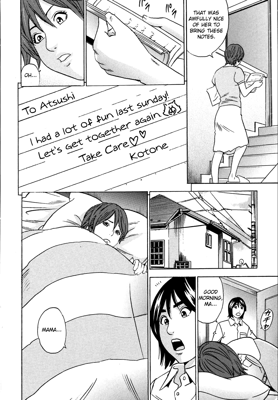 Mama ga Iku! Boku wa Dopyu! - Mama felt orgazm! I ejaculate! page 8 full