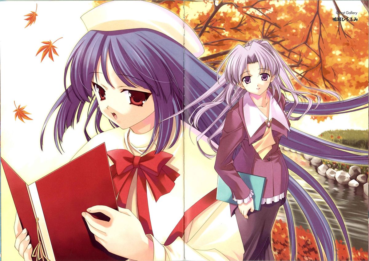 Canvas2 ～茜色のパレット～ ビジュアルファンブック page 9 full