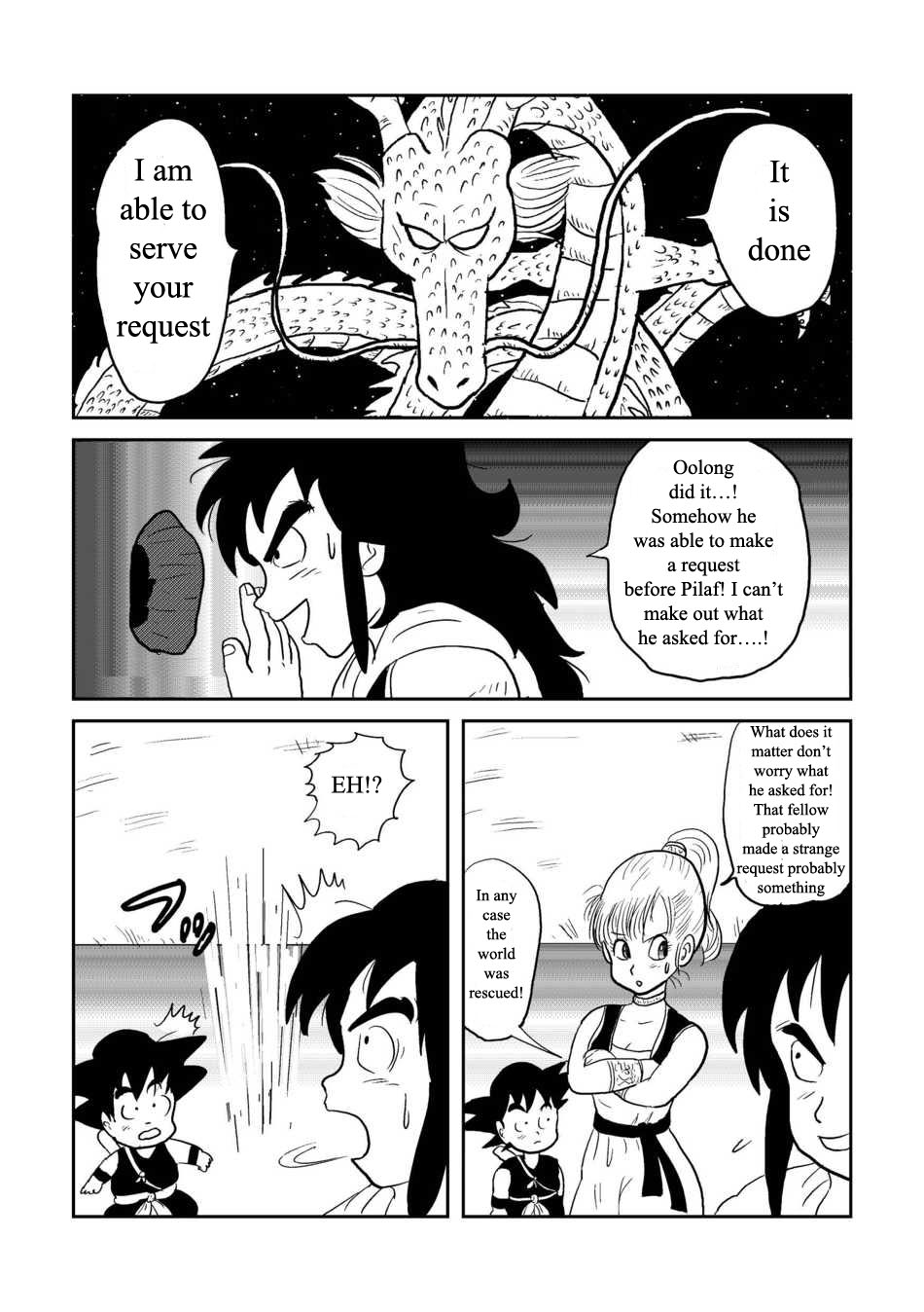 DB Gaiden - Oolong no Negai no Maki | DB Outside Story page 6 full