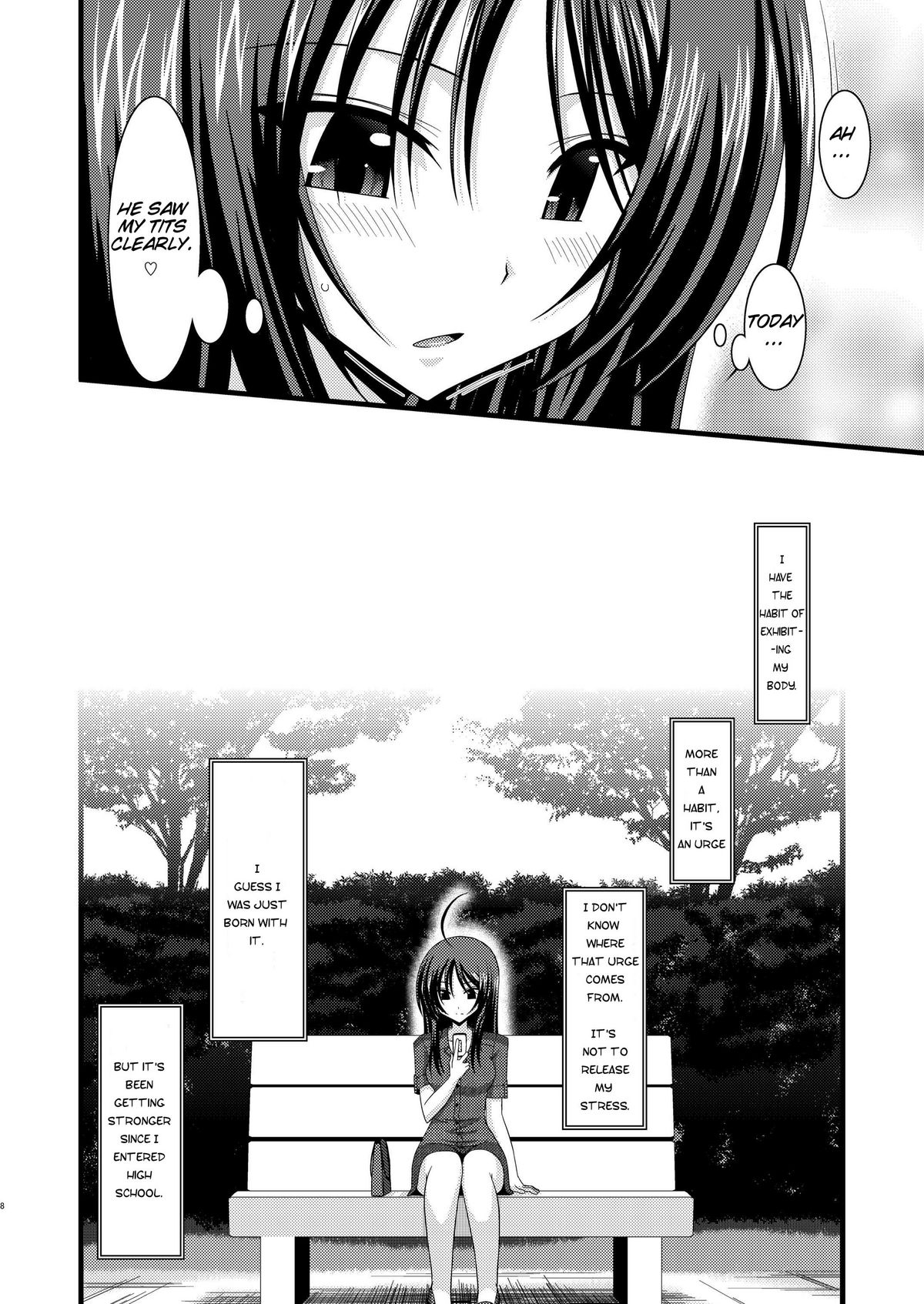 Roshutsu Shoujo Nikki 1 Satsume | Exhibitionist Girl Diary Chapter 1 page 8 full