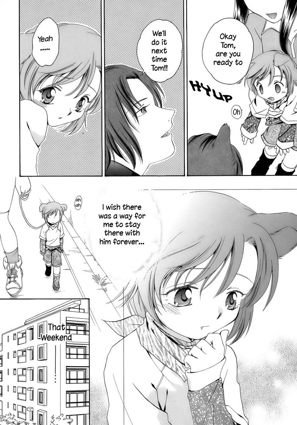 Issho ni o Sanpo! | A Walk Together! page 4 full