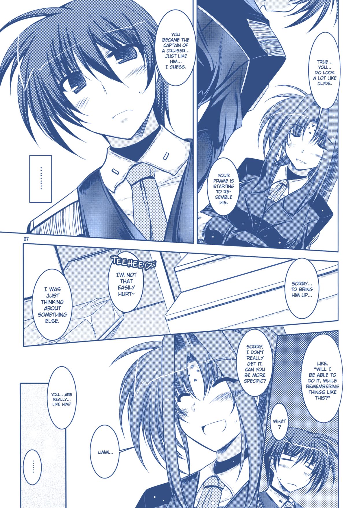ANOTHER FRONTIER 02 Magical Girl Lyrical Lindy-san #03 page 7 full
