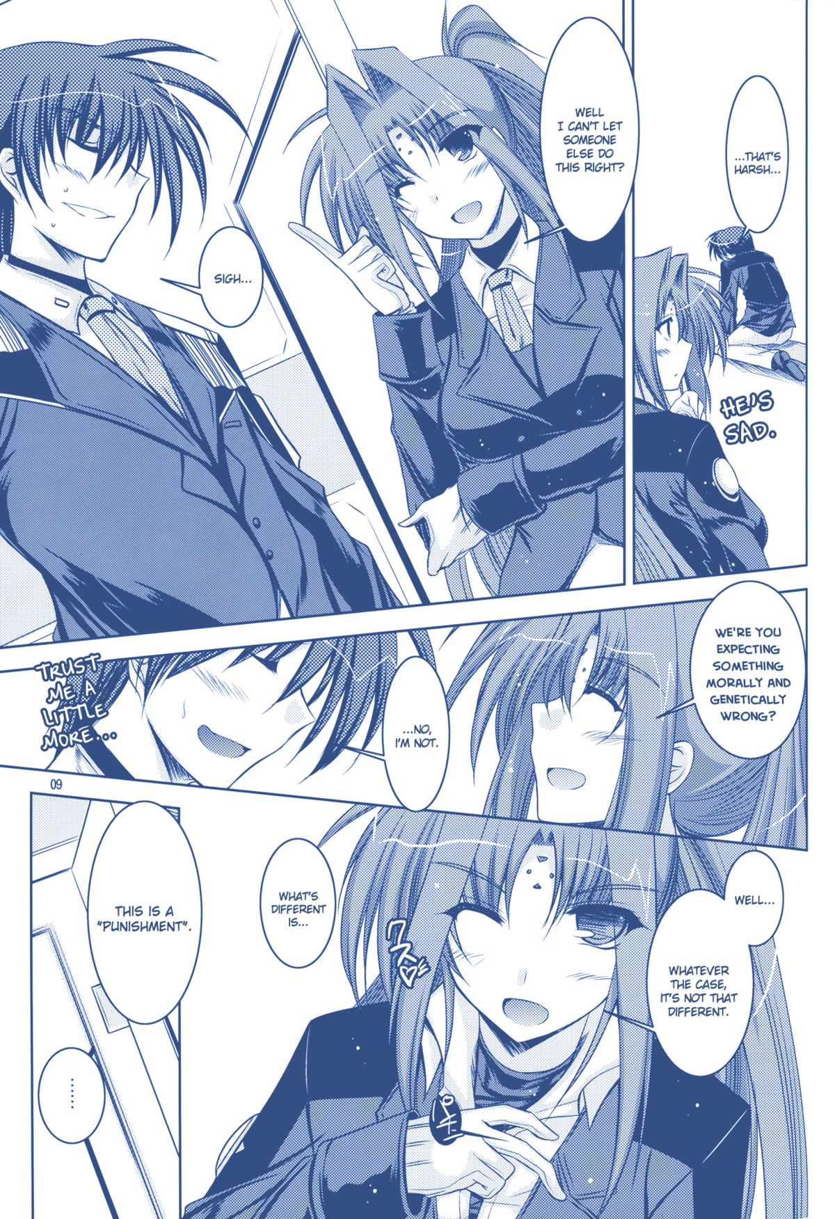 ANOTHER FRONTIER 02 Magical Girl Lyrical Lindy-san #03 page 9 full