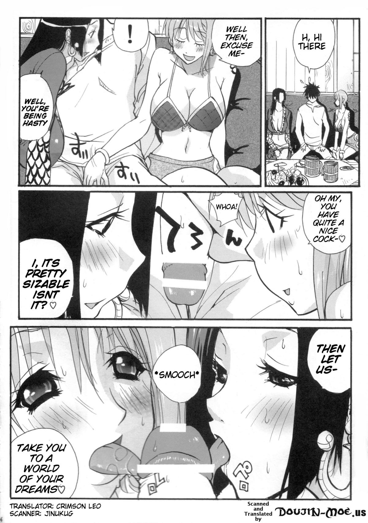 Nami to Hancock | Nami and Hancock page 3 full