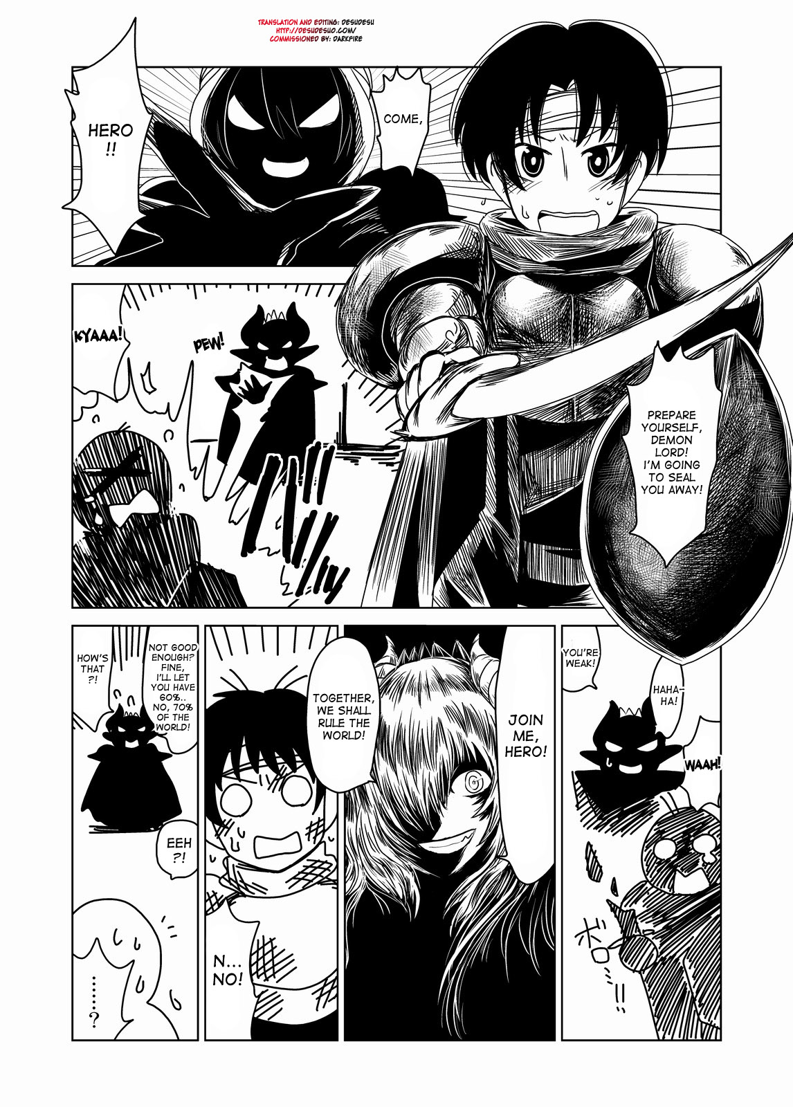 Maou kara wa Nigerarenai! | You can't run from the Demon Lord! page 2 full