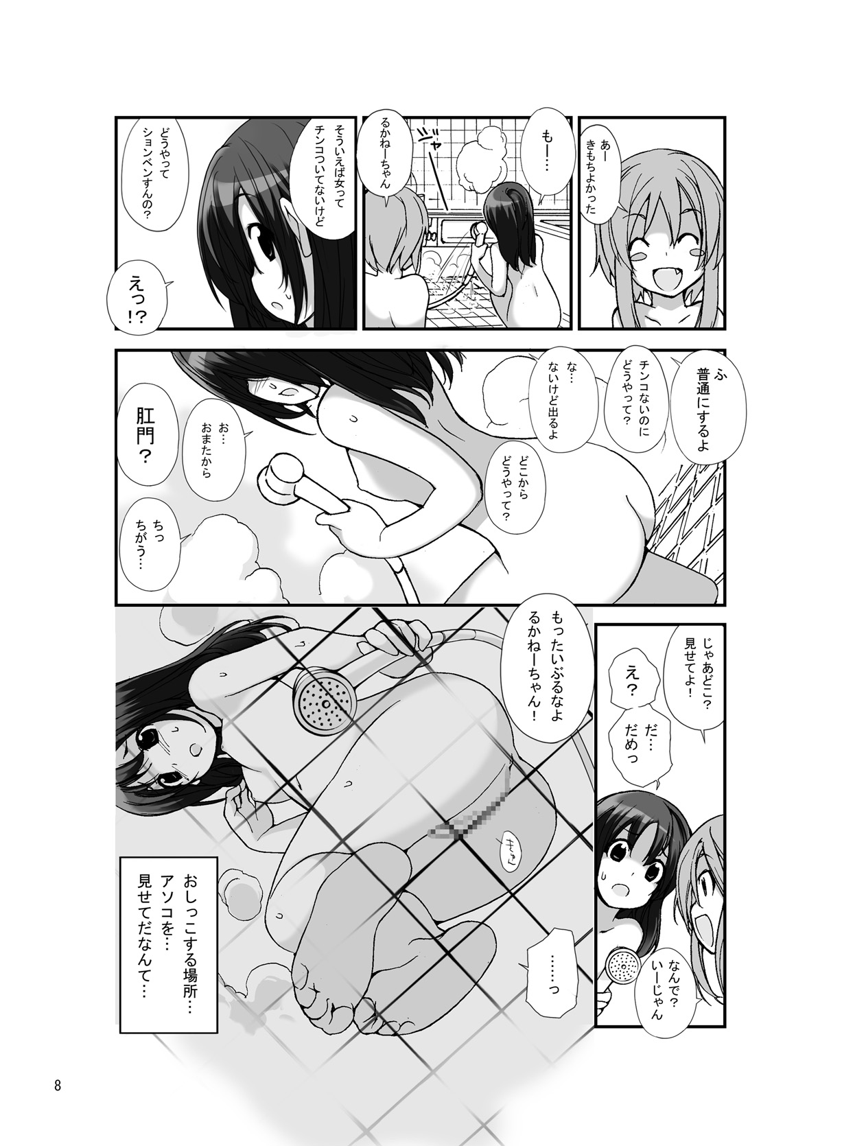 Roshutsu Shoujo Itan Sanpen page 8 full