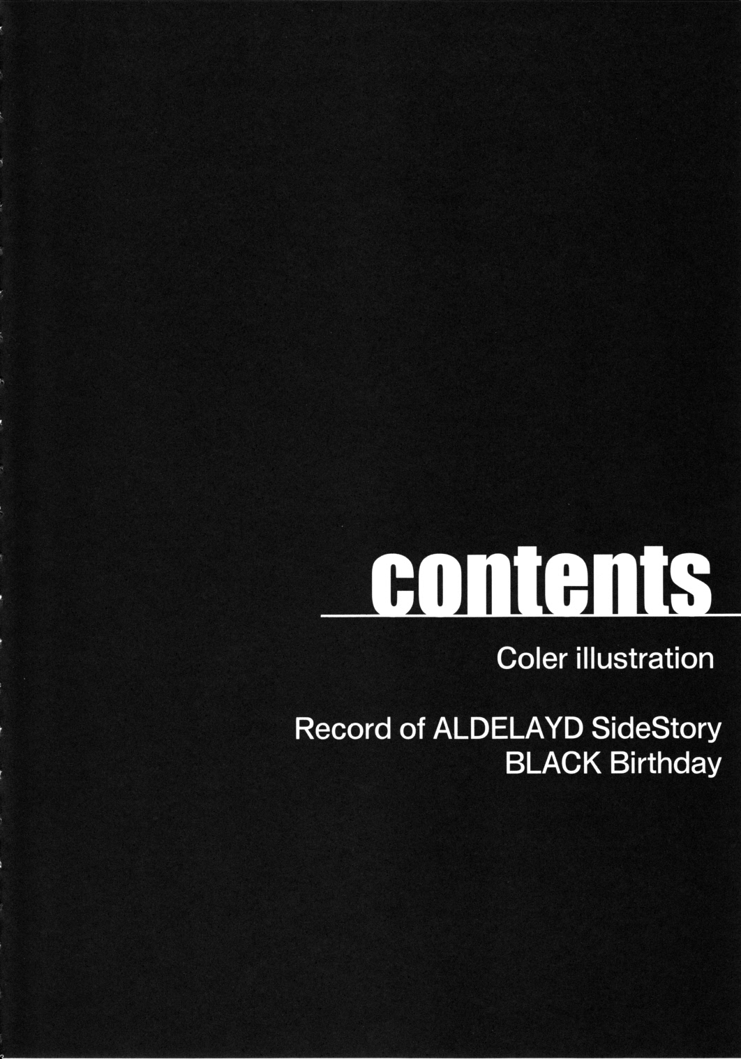 Record of ALDELAYD SideStory Black Birthday page 6 full