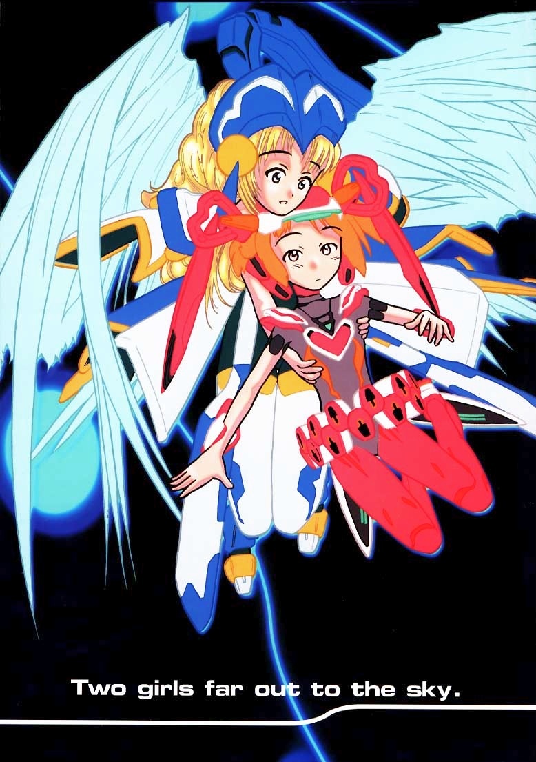 Two Girls far out to the sky. page 1 full