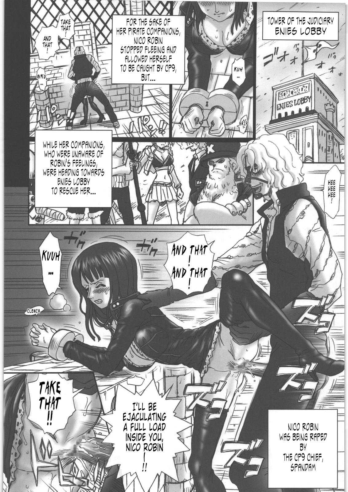 TAIL-MAN NICO ROBIN BOOK page 3 full