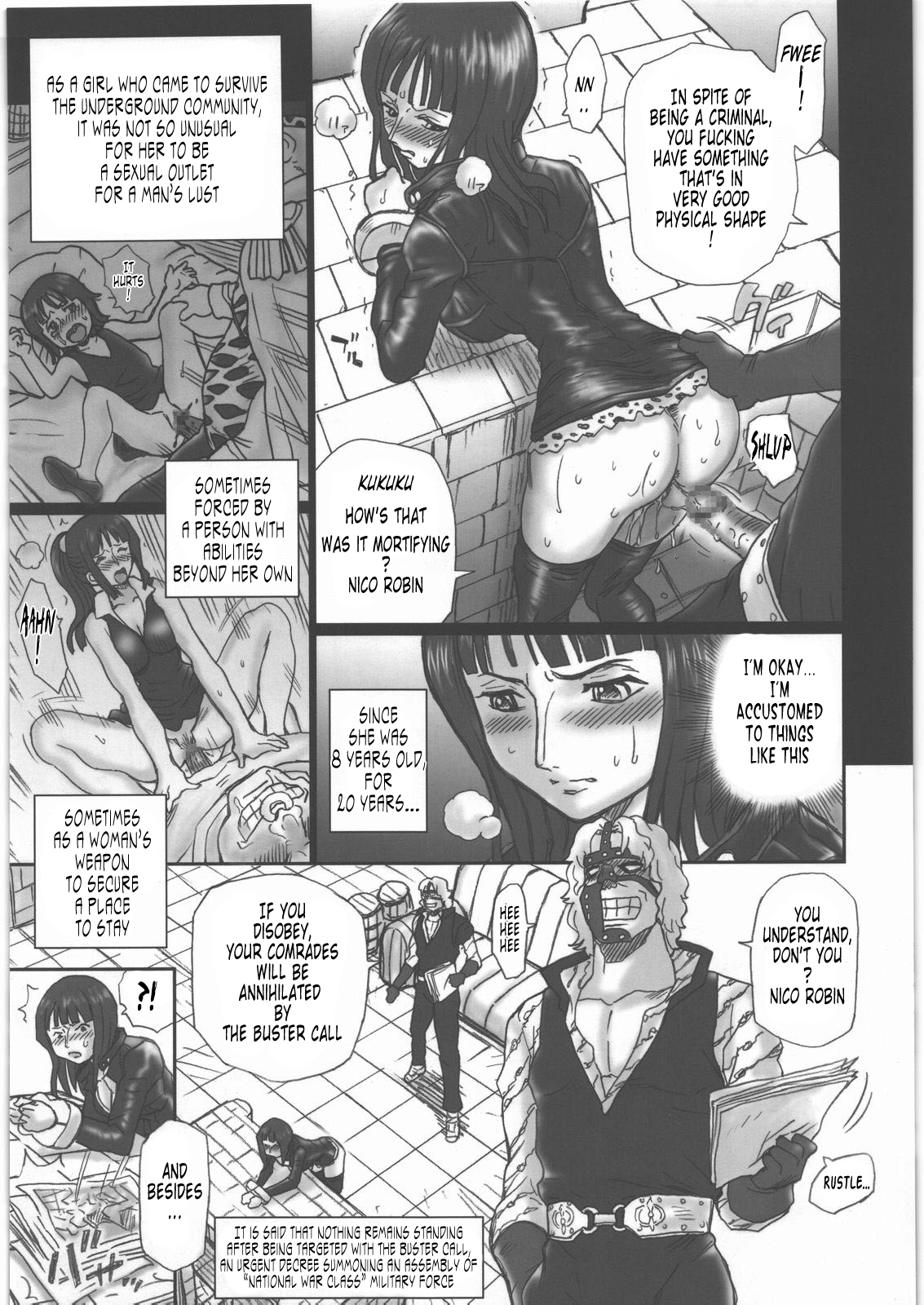 TAIL-MAN NICO ROBIN BOOK page 4 full