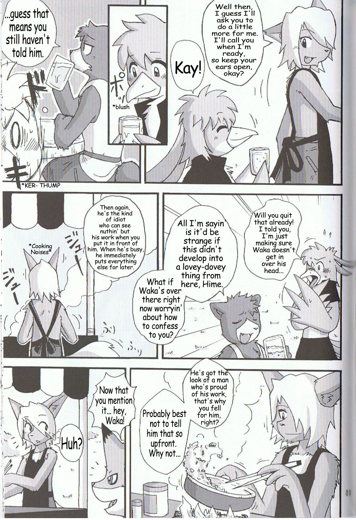 Love And The Food Cart -Mikazki Karasu page 3 full