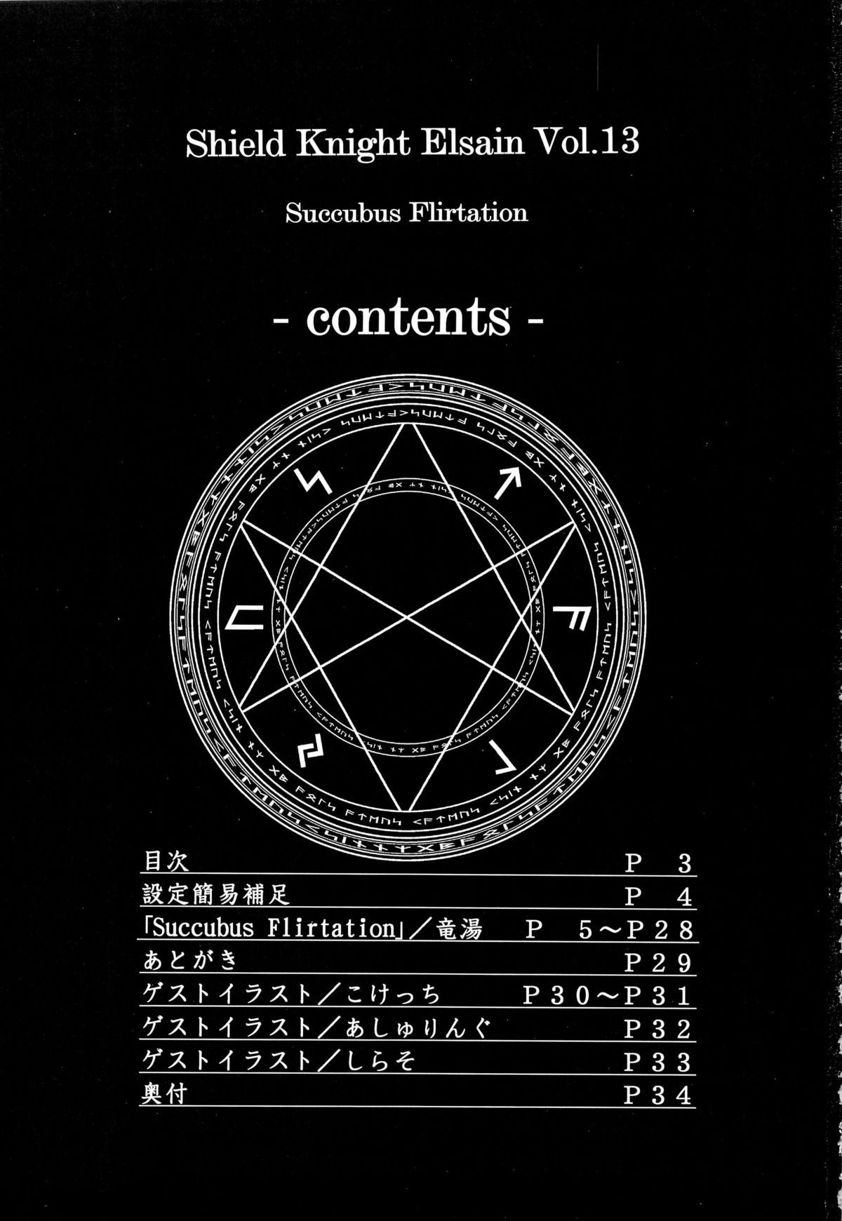 Shield Knight Elsain Vol. 13 Succubus Flirtation page 2 full