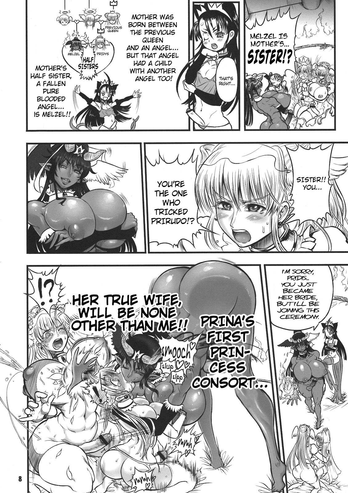 TGWOA 31 - Futari no Meikyuu Oujo V ~Haha Shimai no Soudatsukon~ | Twin Dungeon-Princesses Vol. 5 - Mother and Daughter Marriage Contest page 7 full