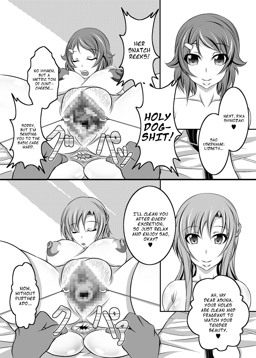 Irakabeshi Sugite Atama ga Okashiku Natta Hito ga Kangaeta SAO Hon | A SAO Book Drawn by a Man Driven Insane by Bashing his Head Against a Wall page 6 full