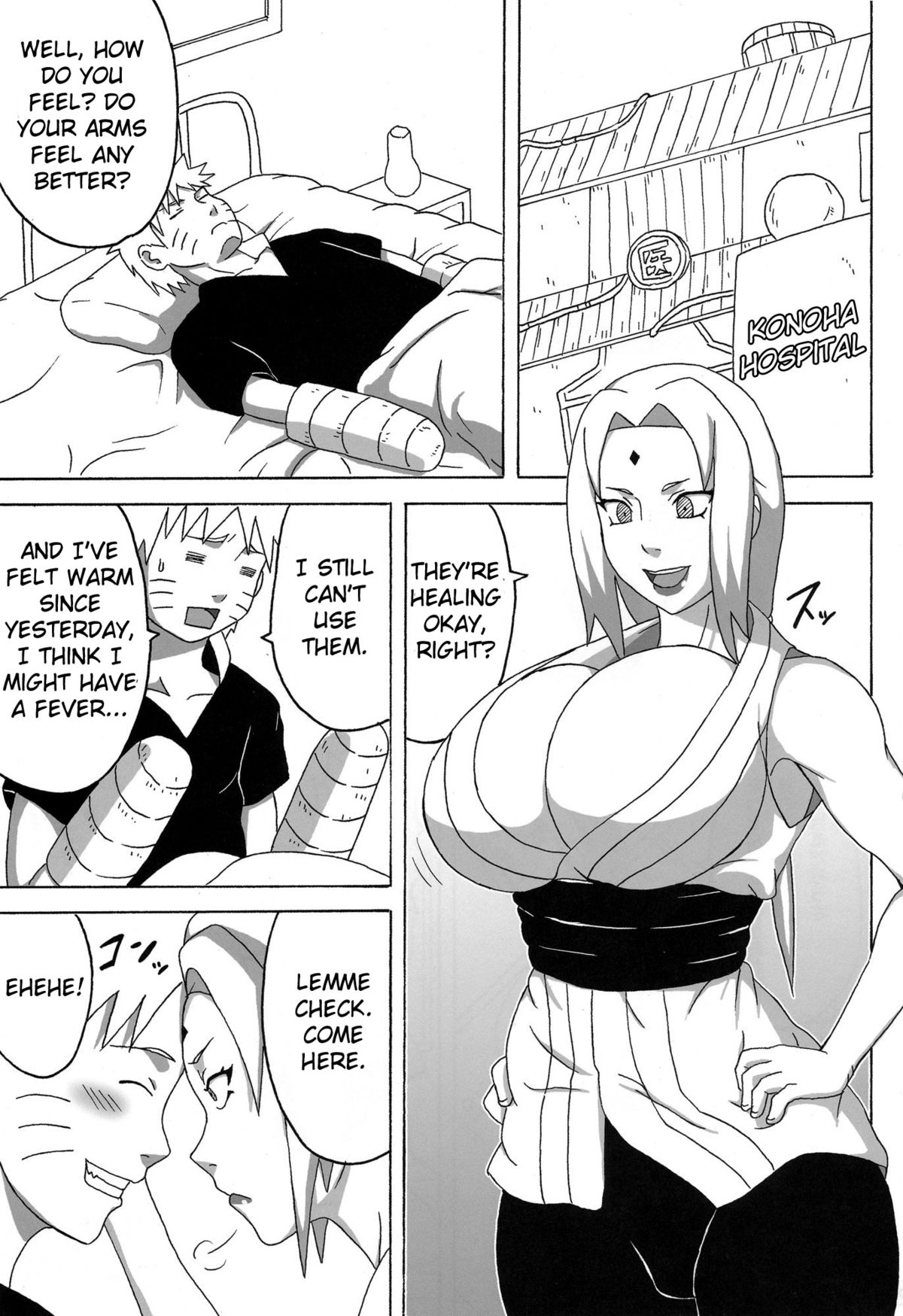 Konoha no Sei Shorigakari | Konoha's Sexual Healing Ward page 2 full