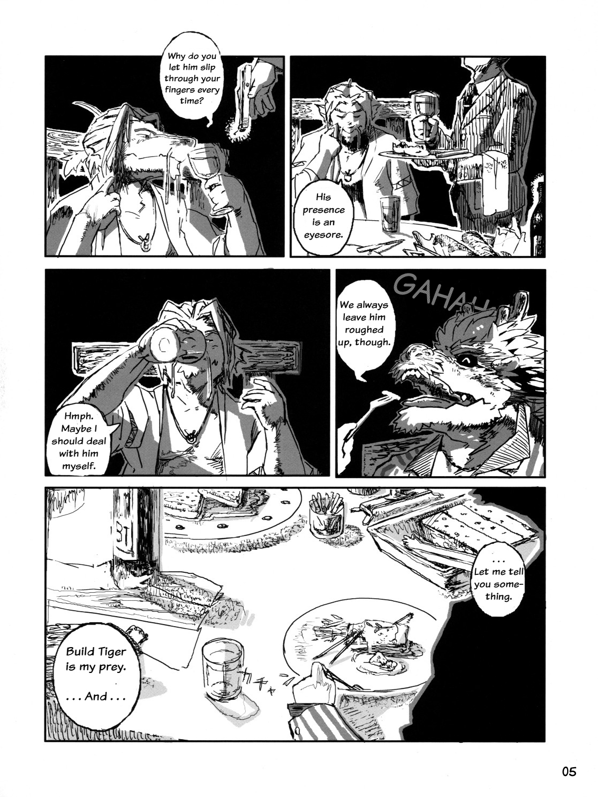 Choujuu Gattai Build Tigers | Build Tiger Anthology page 6 full