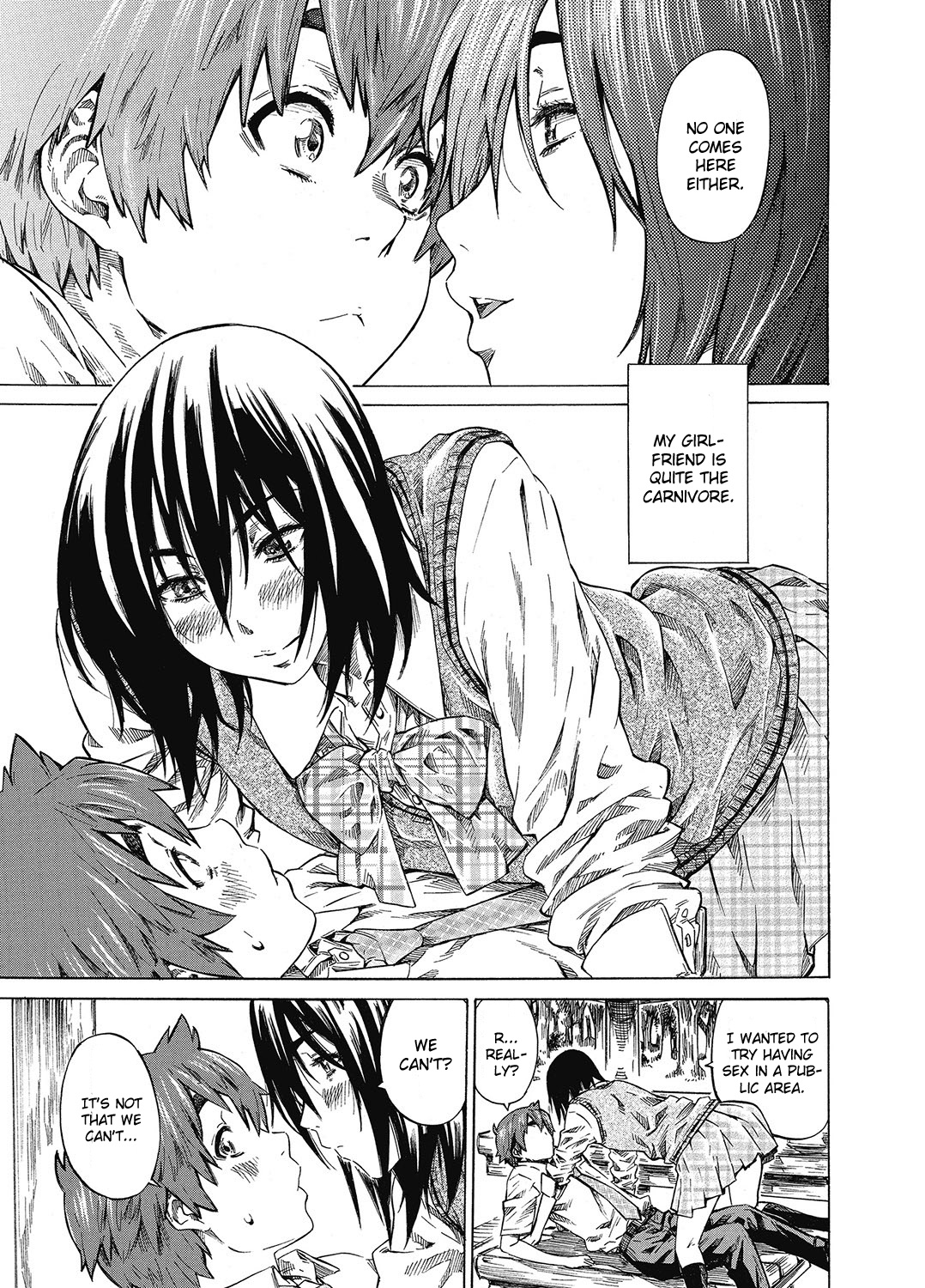 Boku to Kanojo no Hikakuteki Naisho no Nichijou Chapter 2 page 7 full