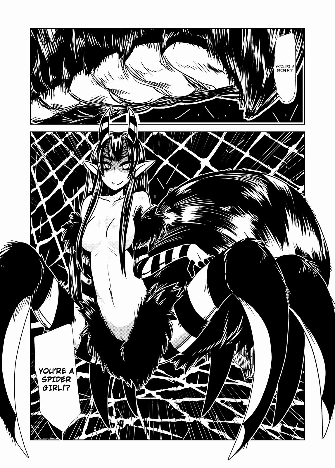 Go Go Kumo Musume. | Spider Girl Go-Go page 5 full