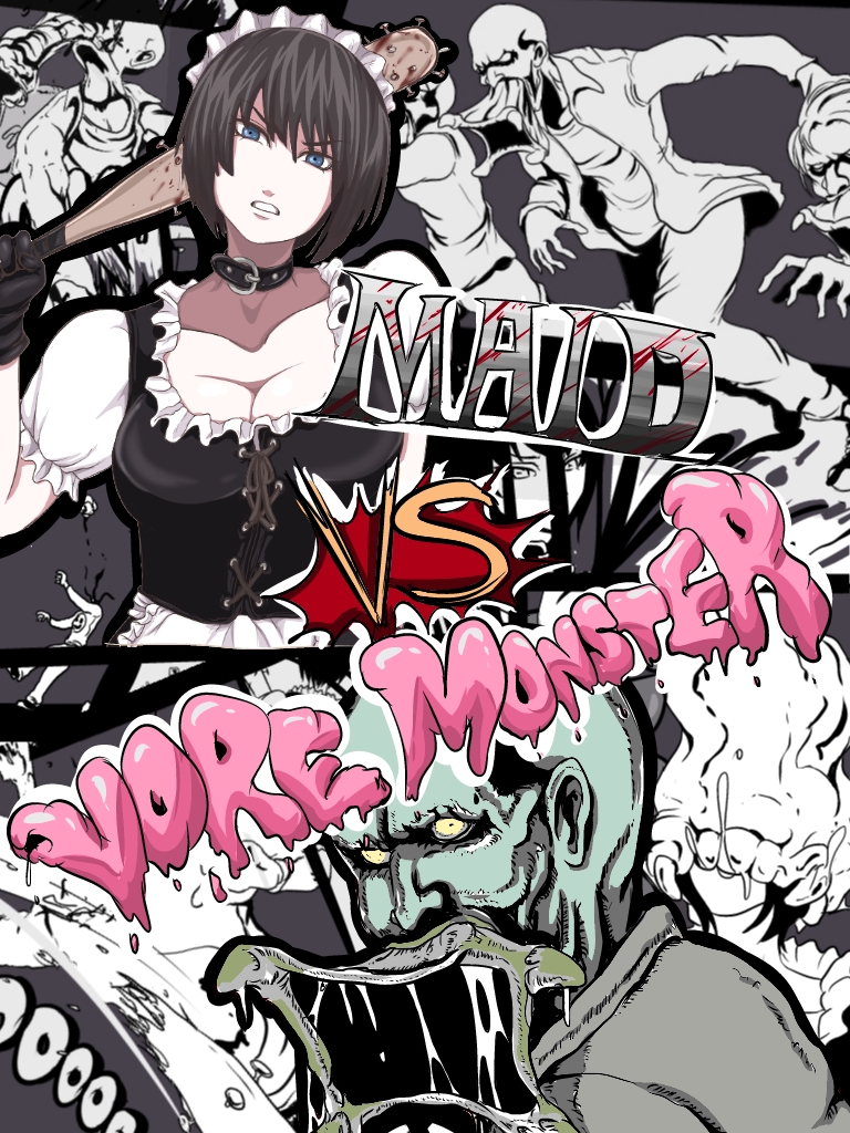Maid vs Vore Monster page 1 full