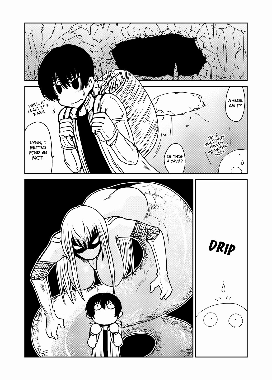 Hebi Onna-san ga Hanashite Kurenai. | The Serpentess Never Lets Go page 3 full