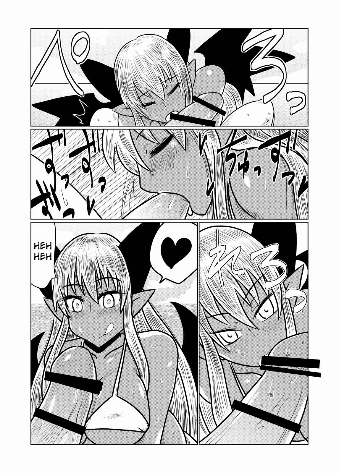 Kasshoku no Succubus-san to. | With a Suntan Succubus page 7 full