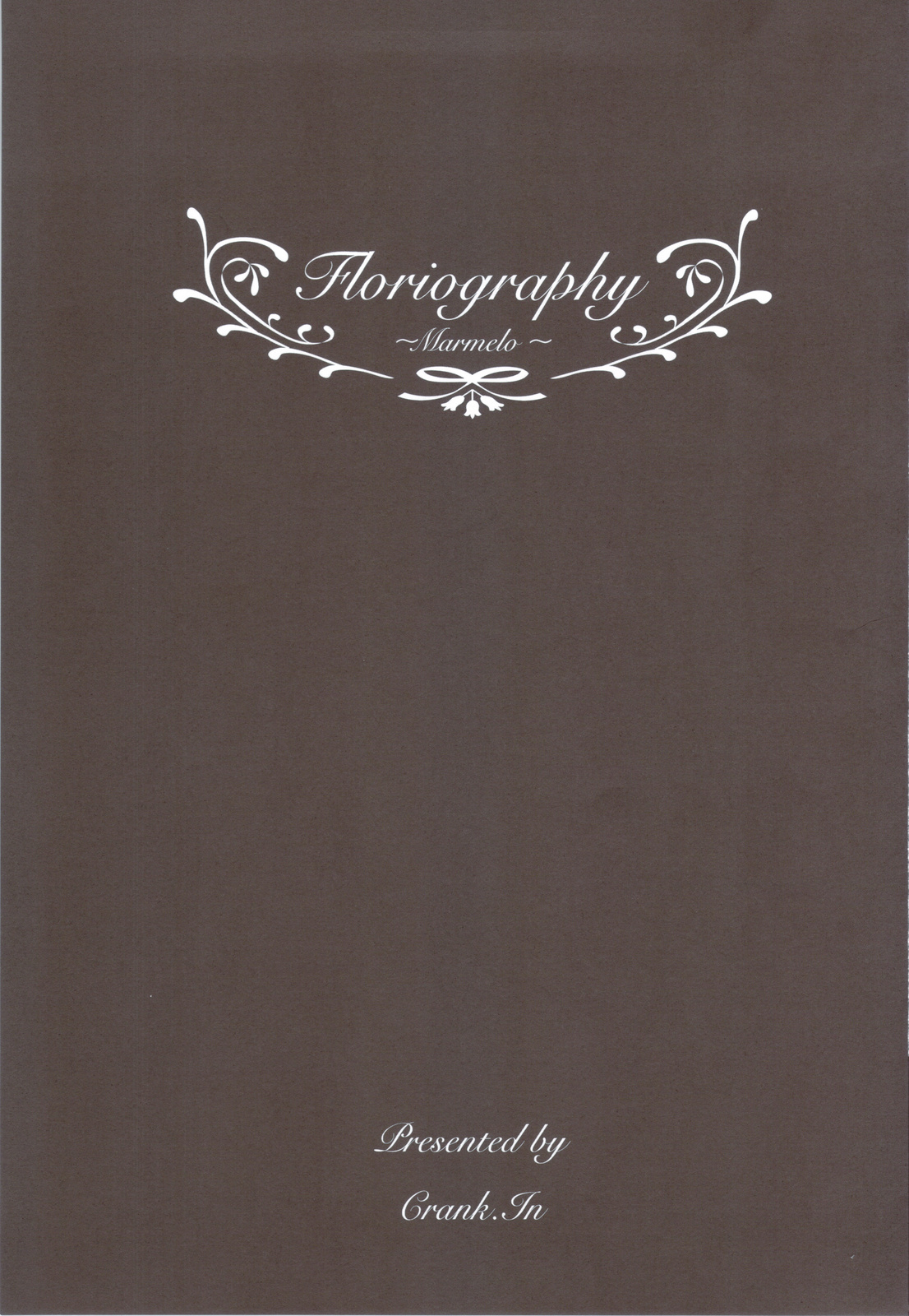 Floriography ~Marmelo~ page 2 full