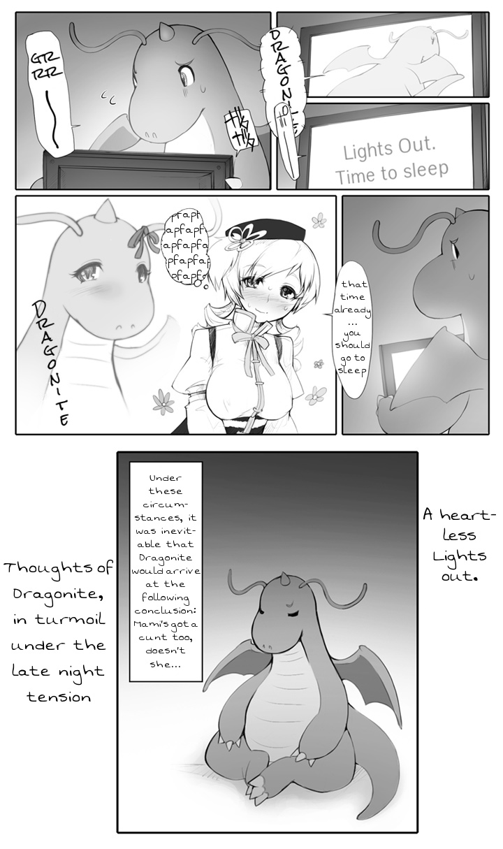 Mami-san to Kairyuu o Sodateya-san ni Azuketa no Dareda yo!! | Who Left Mami and Dragonite Together At the Breeder's?! page 8 full