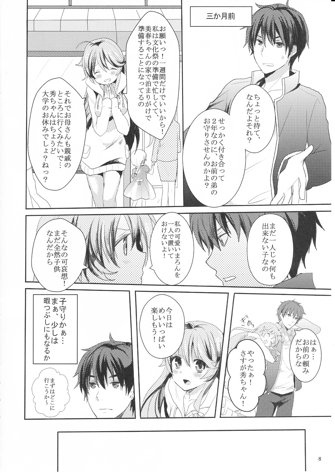 Suki Sugite Gaman Dekinai! page 7 full