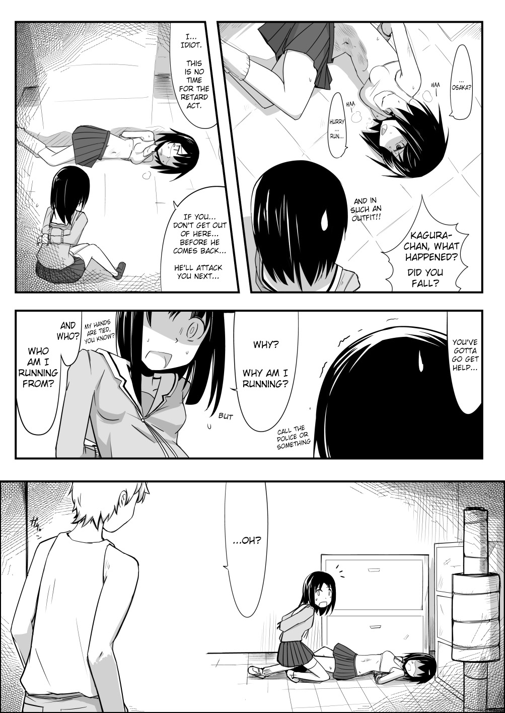 Manga About Viciously Beating Osaka’s Stomach  =LWB= page 3 full