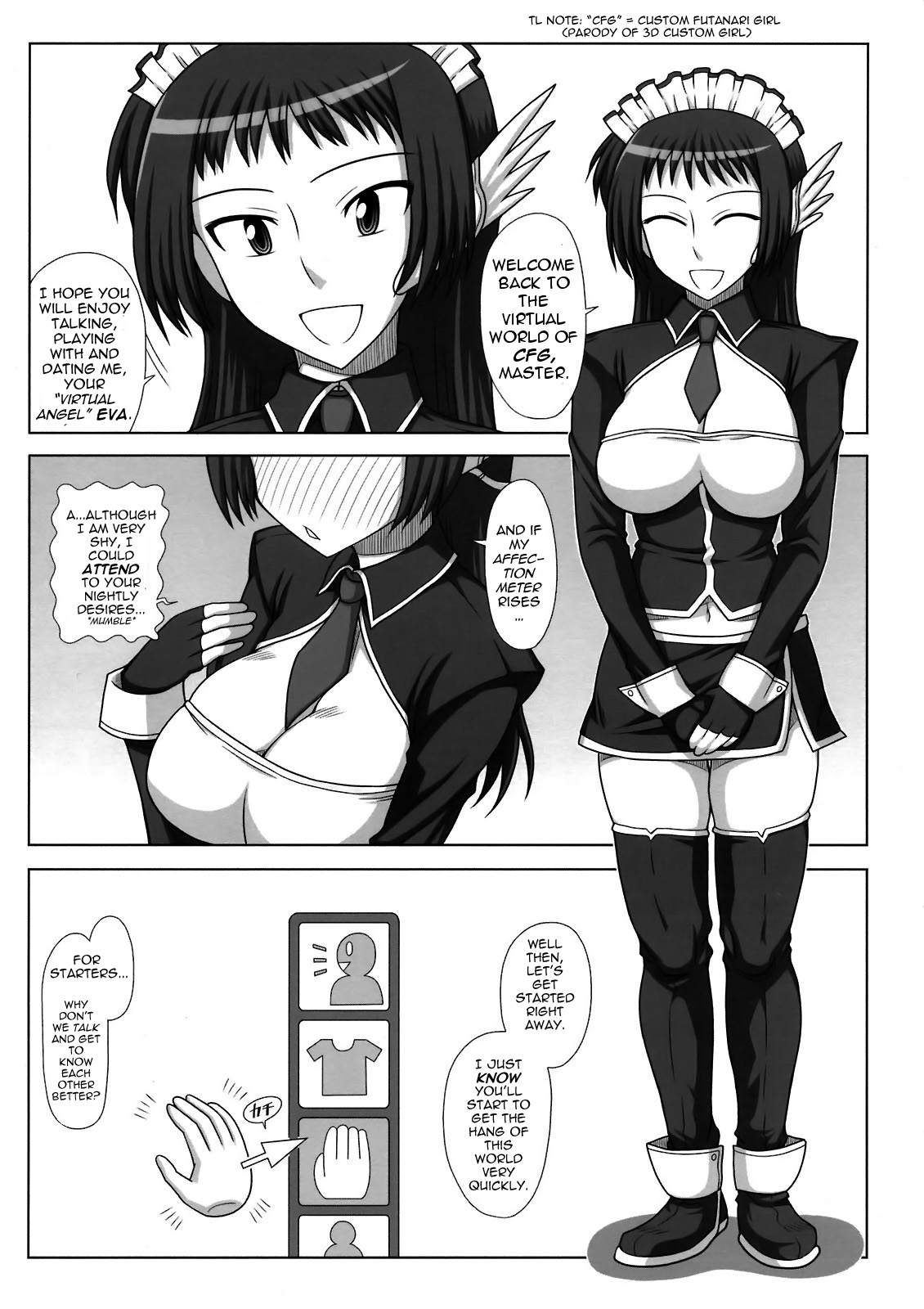 Futanari Musume ga Ryouteashi o Kotei Sarete Nando mo Kyousei-teki ni Shasei Saserareru dake no Hon | The Story of a Futanari that is Forced to Cum Over and Over Again on all Fours.  =Pineapples r' Us= page 5 full