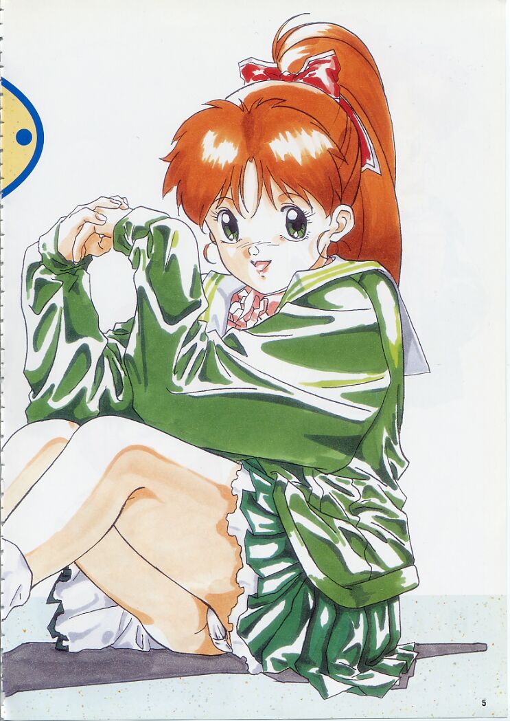 Super Real Mahjong PⅣ Artbook page 10 full