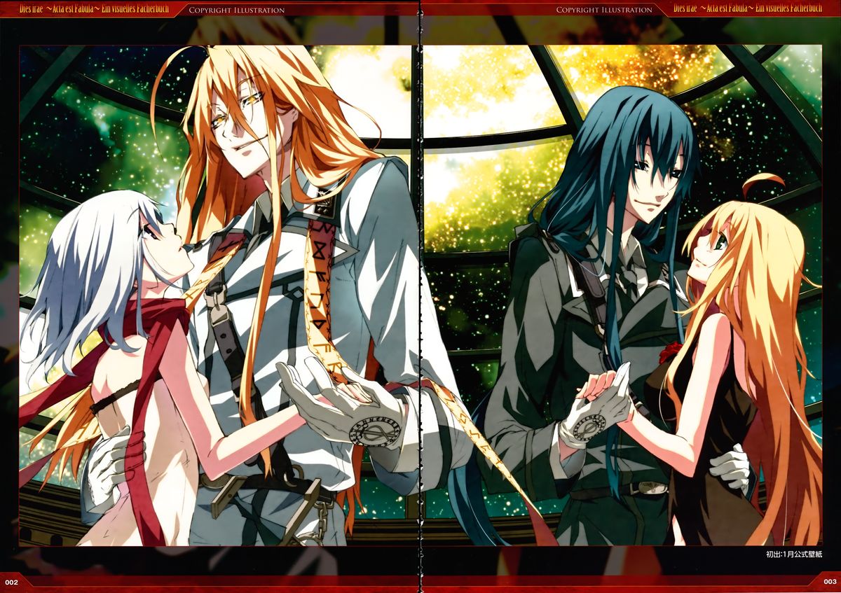 Dies irae Visual Fanbook - Red Book page 3 full
