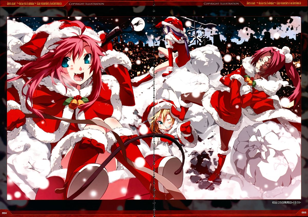 Dies irae Visual Fanbook - Red Book page 4 full