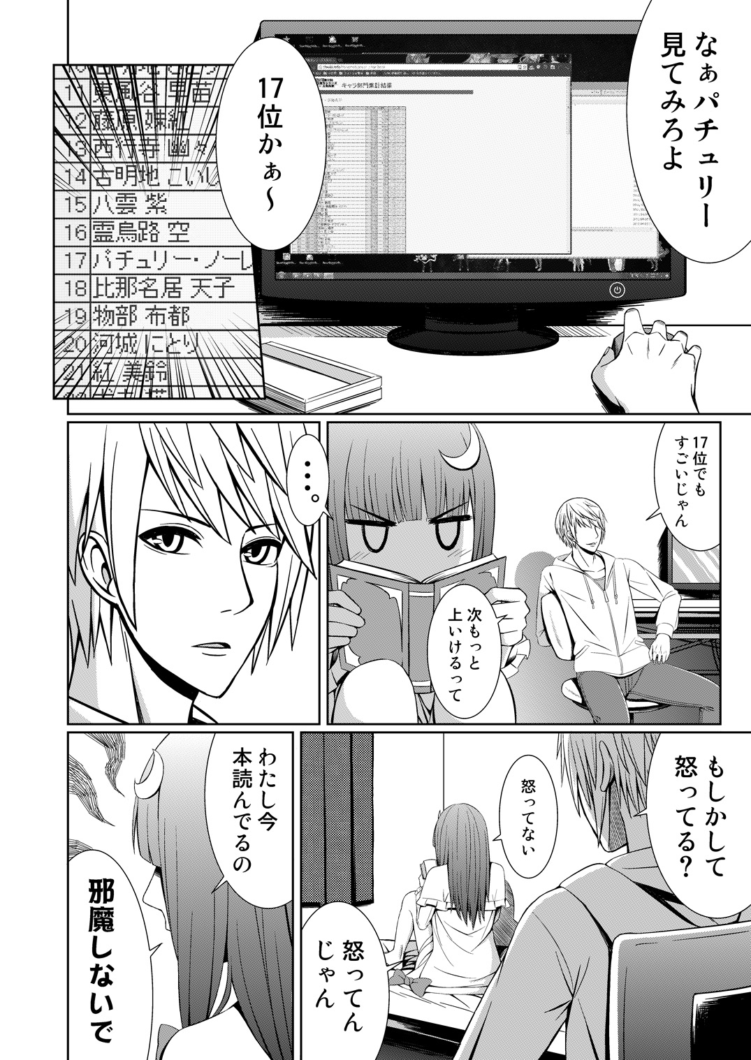 パチュリーと付き合ってるんだが page 1 full