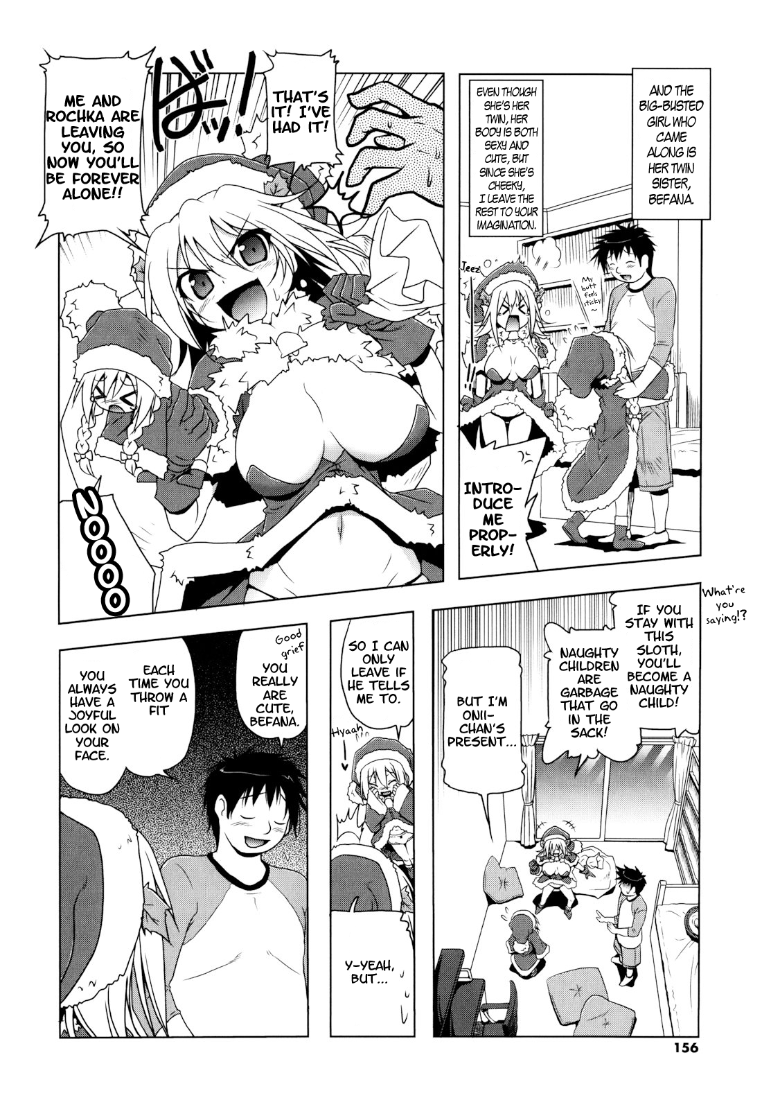 Christmas Twins Zenpen page 2 full