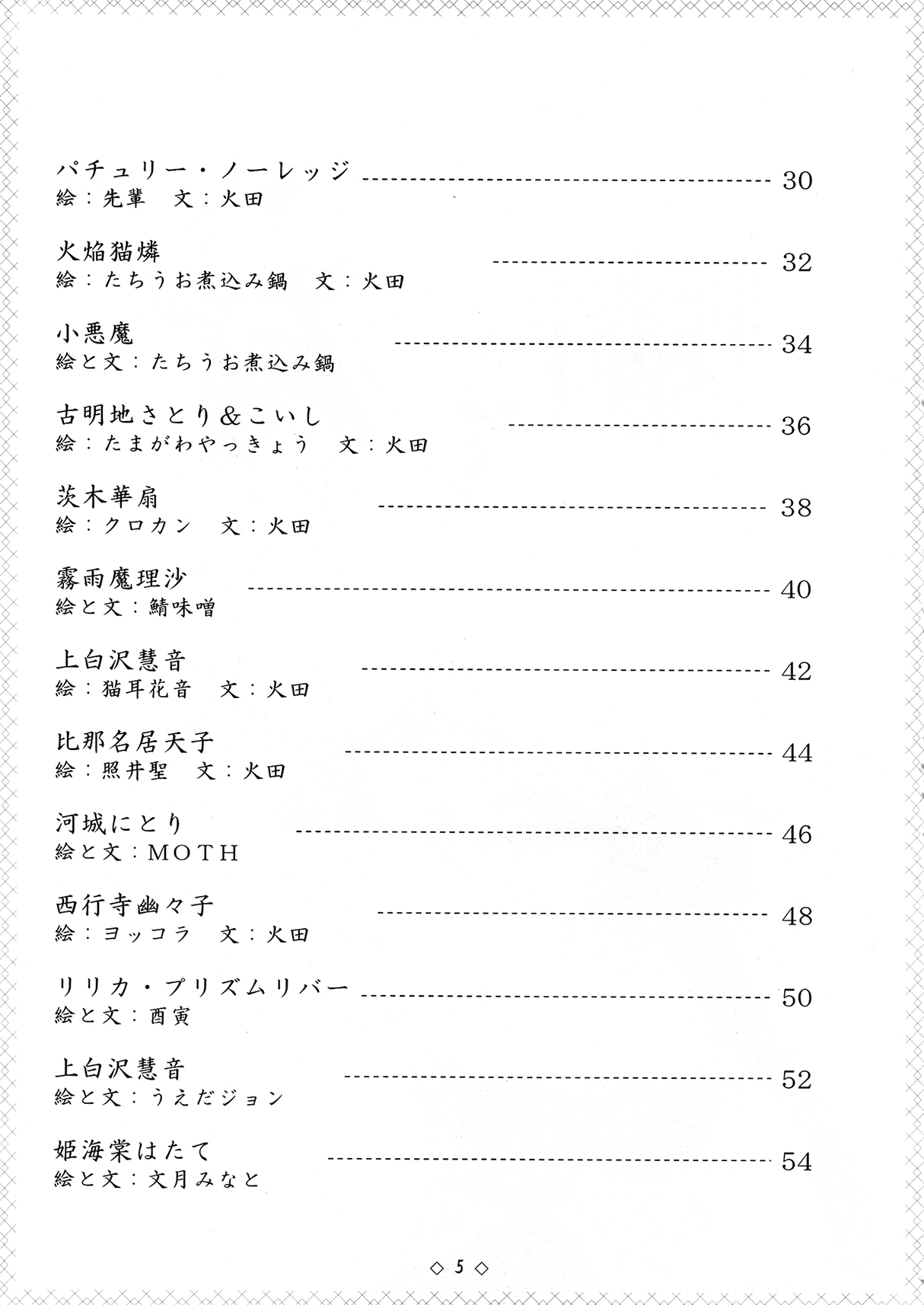 Touhou Futanari Penis Fashion Show - Inwai Onna ne Korekushon page 5 full