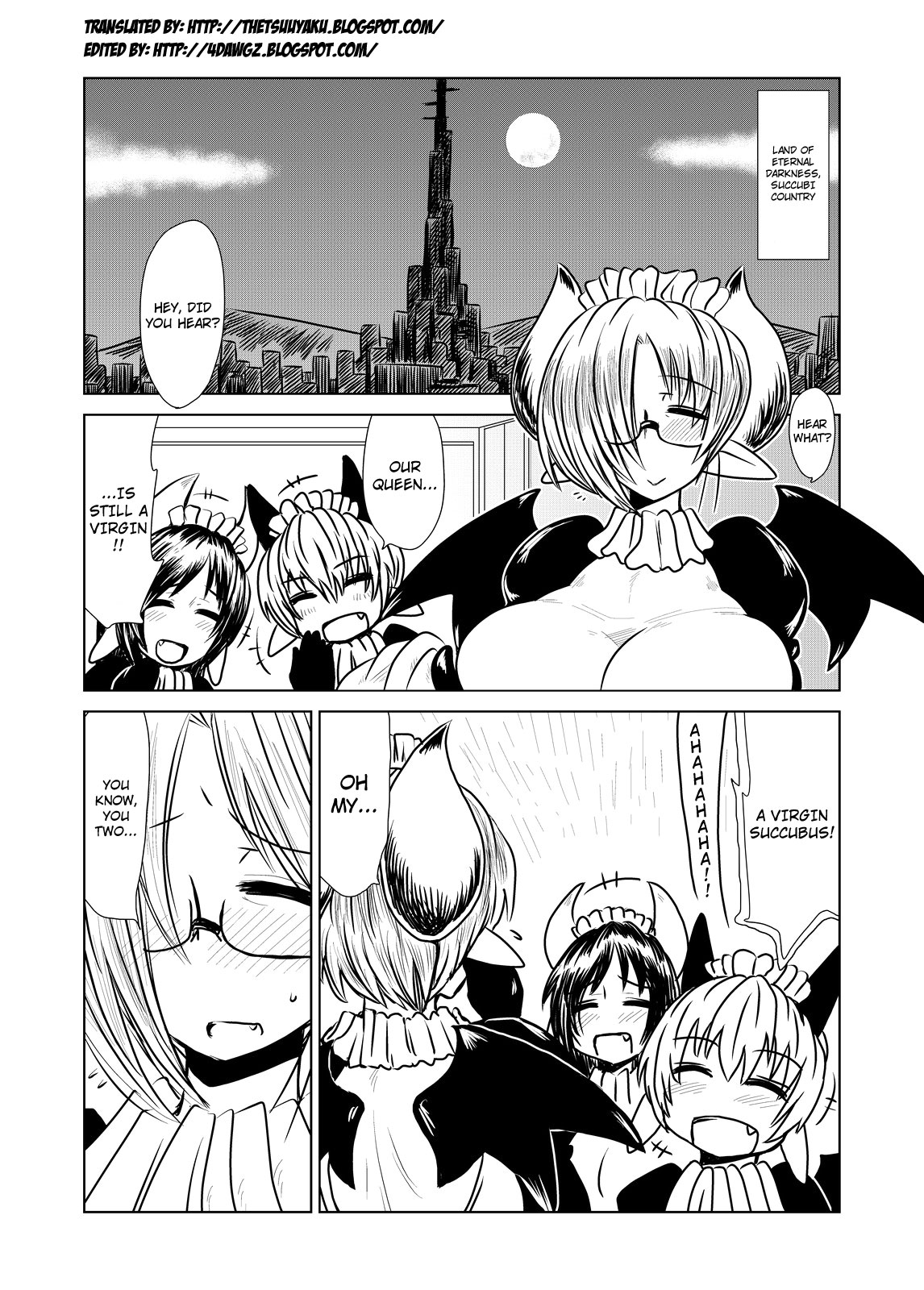 Toshima de, Maid de, Succubus de, | Middle aged, a Maid, and a Succubus page 2 full