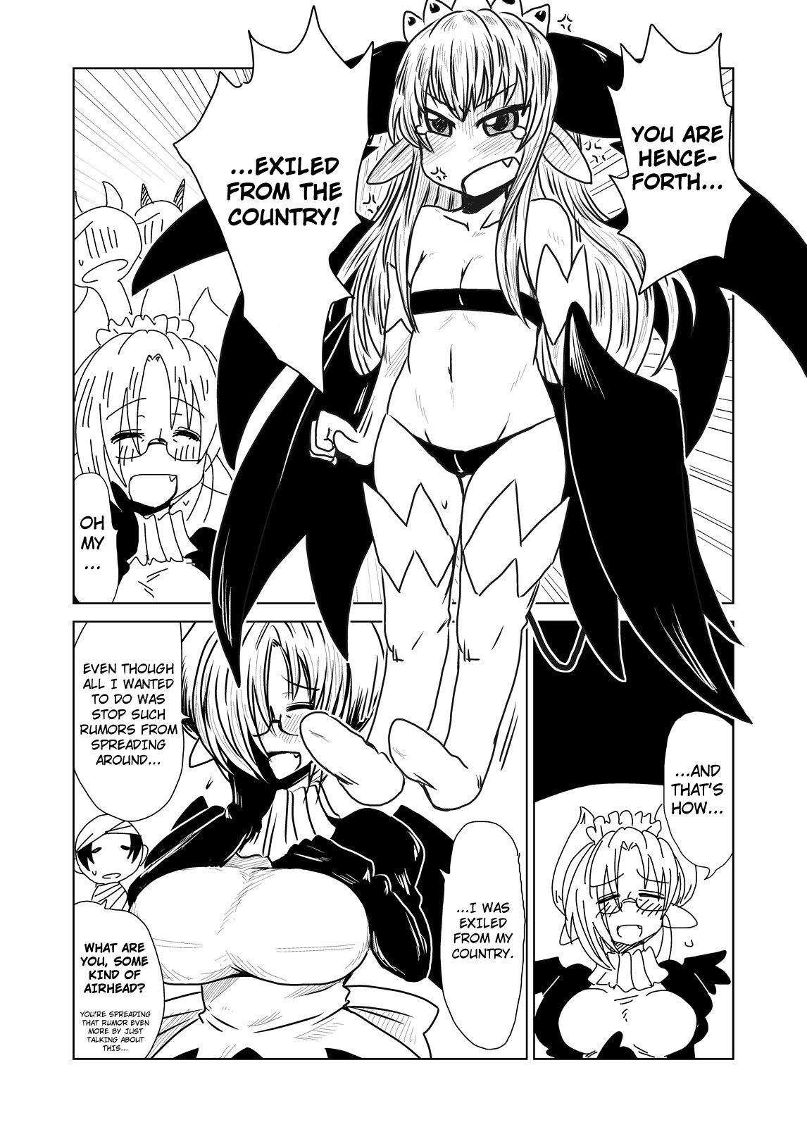 Toshima de, Maid de, Succubus de, | Middle aged, a Maid, and a Succubus page 4 full