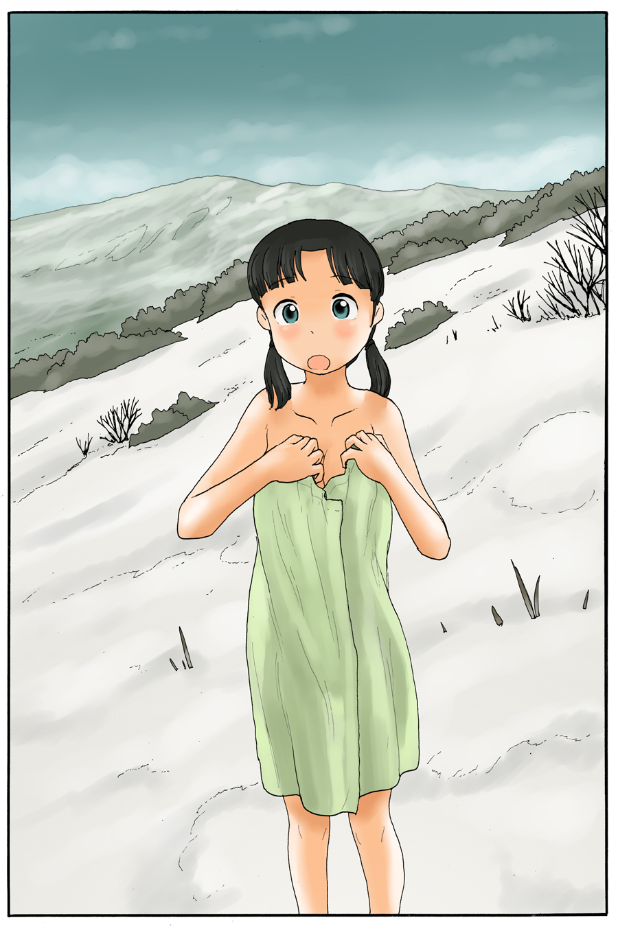 Mafuyu ni Urouro Suru page 1 full