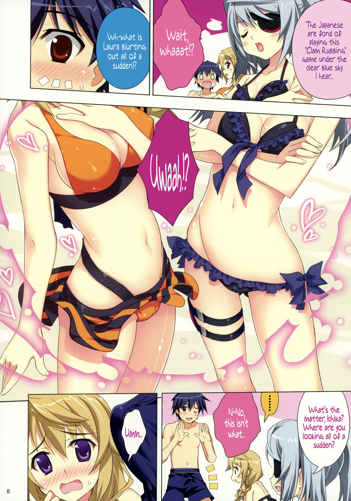 Natsushiki IS Beach   =Team Vanilla= page 6 full