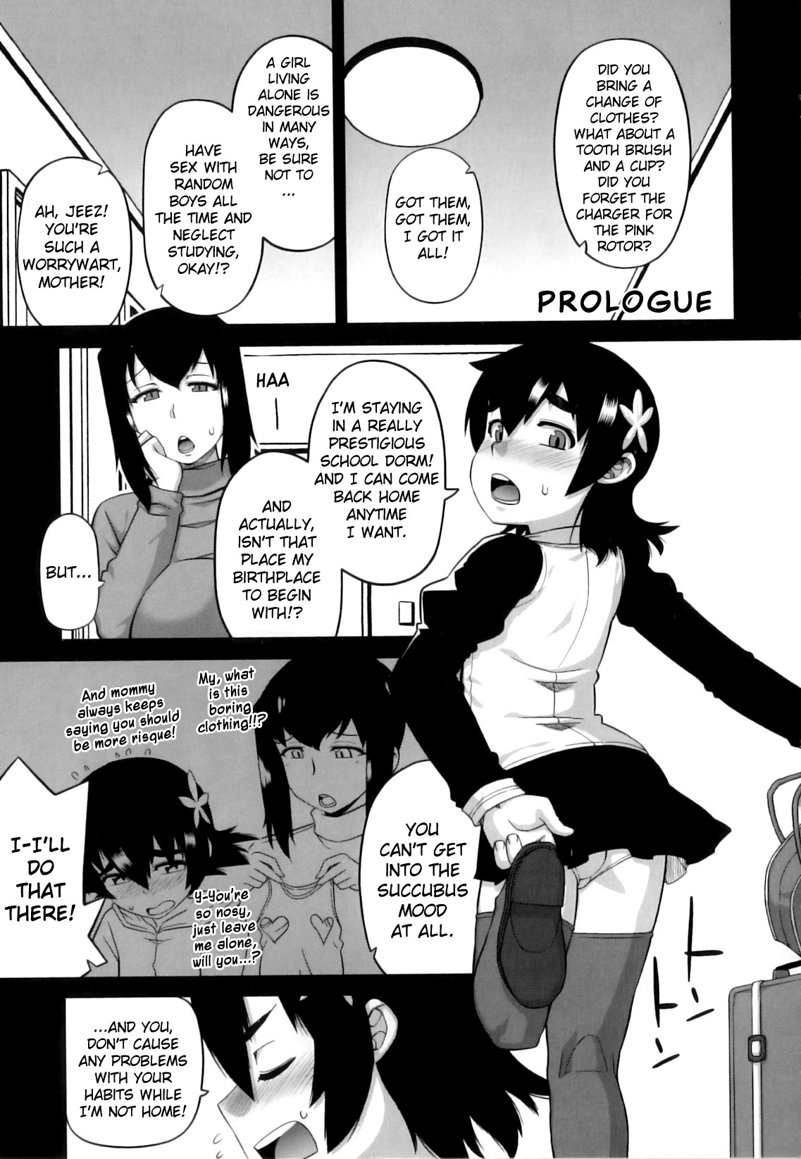 The Succubus Lady From Next Door Ch. 1-3 page 1 full