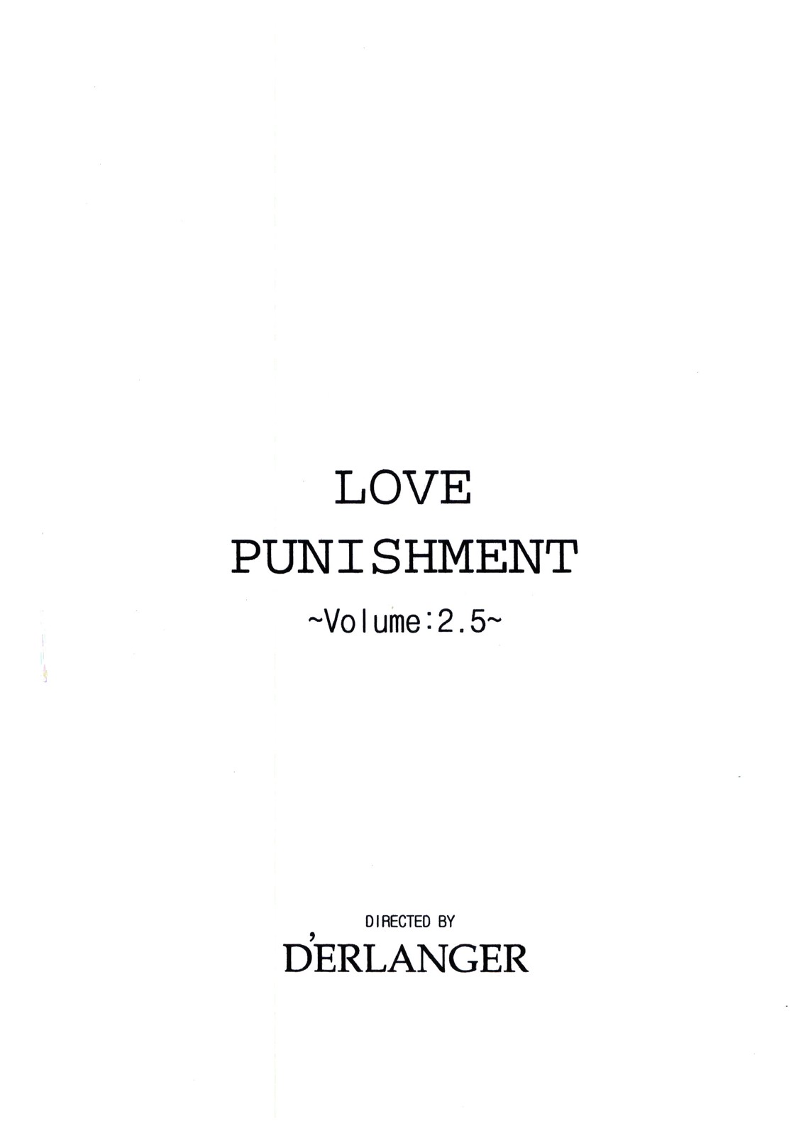 LOVE PUNISHMENT VOLUME:2.5 page 3 full