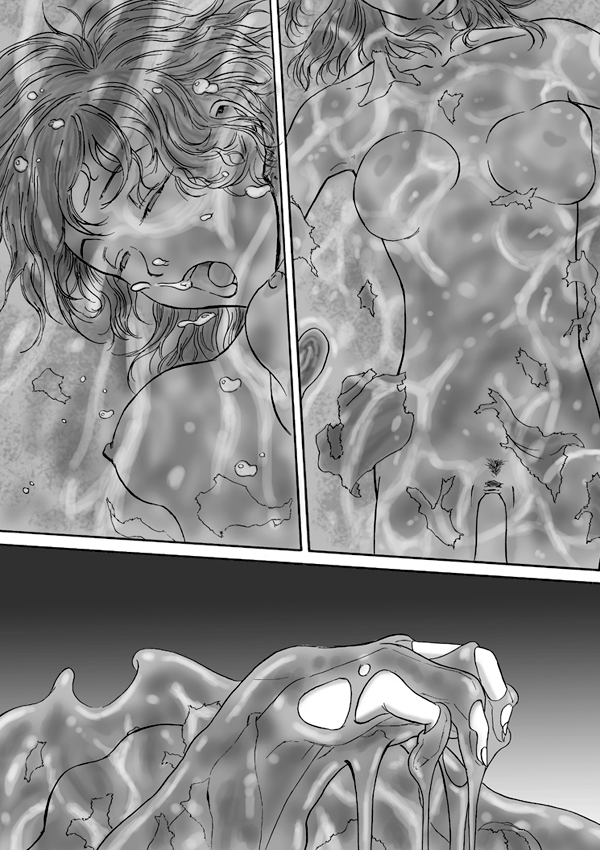 Slime-jou no Buttai ni Nomikomareru | Swallowed By A Body Of Slime  =LWB= page 8 full
