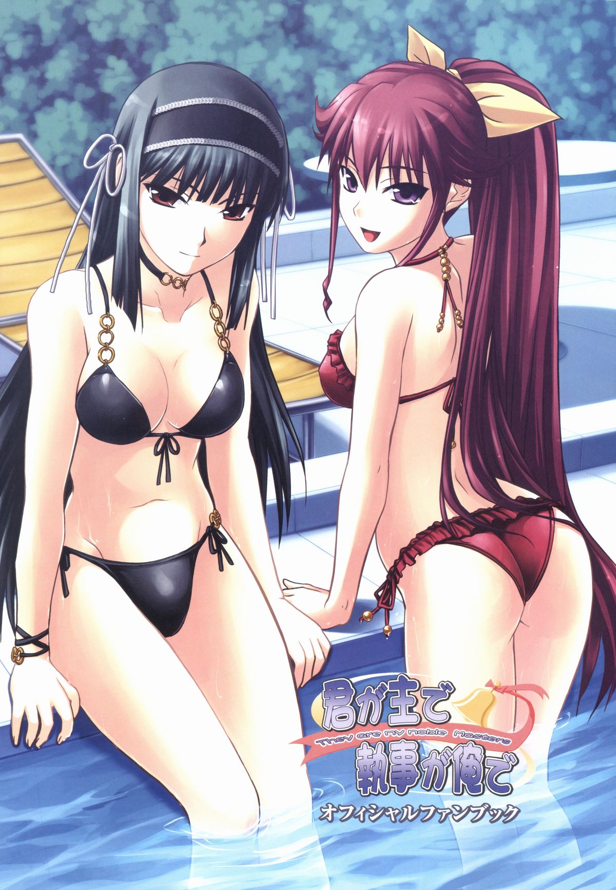 Kimi ga Aruji de Shitsuji ga Ore de Official Fun Book page 2 full