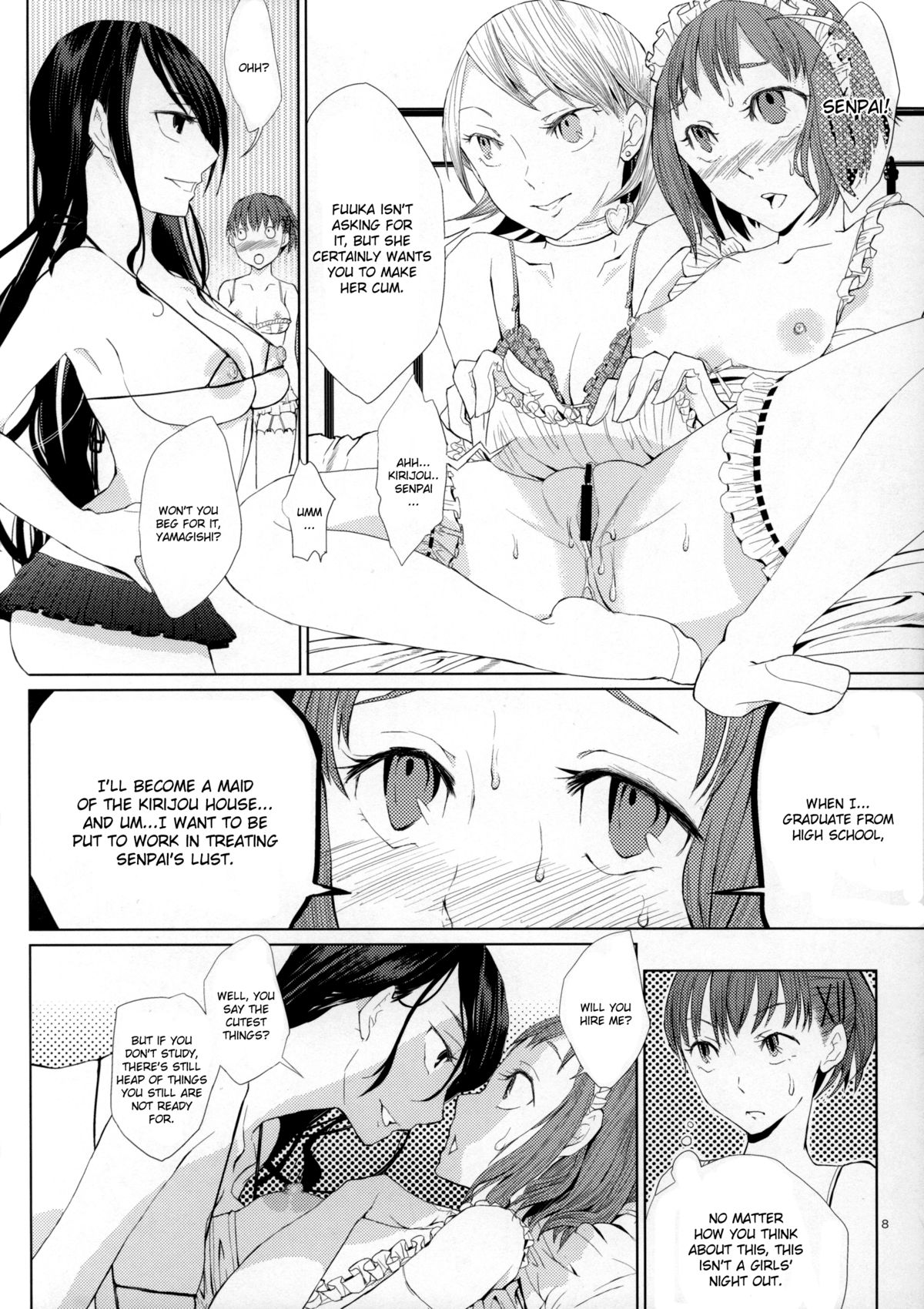 YURI SONA 2 Yoru no Joou - Midnight Queen page 7 full